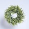 WREATH, GREEN, WITH SILVER GLITTER, 35cm 600-45402