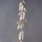 BRANCH, WITH CHAMPAGNE-WHITE LEAVES, WITH GLITTER, 180cm 600-45409