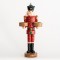 SOLDIER, RED, CANDLE HOLDER, 2 SPACES FOR TEA LIGHTS, 35,5cm 600-45452