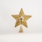 TOP TREE, STAR, GOLD, WITH LITTLE STAR INSIDE, 25x30cm 600-45472