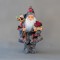 SANTA, DARK GREY, WITH PRESENTS, 40cm 600-45504