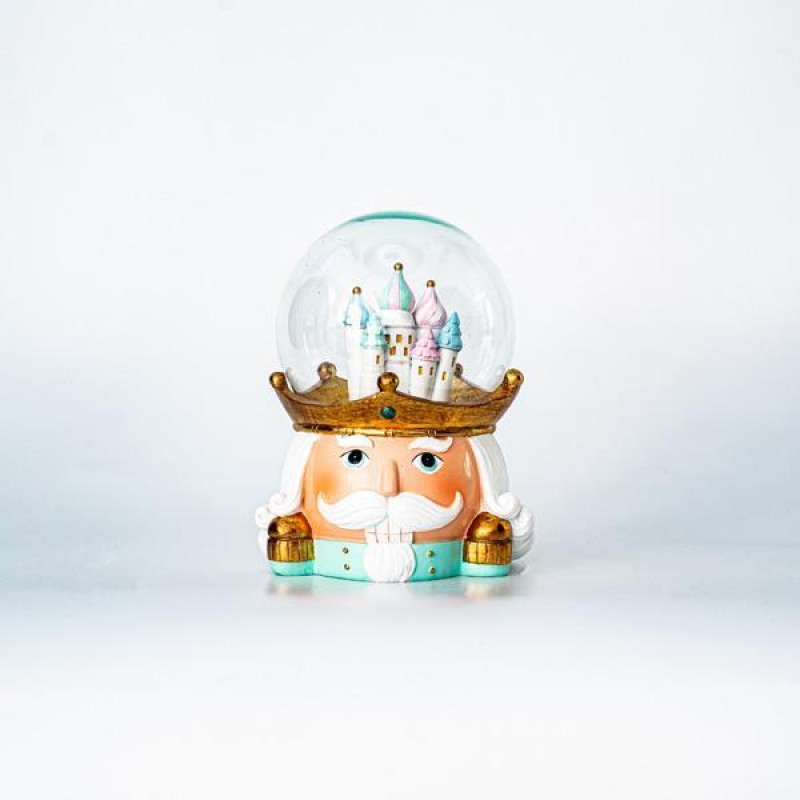 SNOWBALL SOLDIER, WITH CASTLE INSIDE, 15cm 600-45515