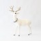 WHITE DEER, 90x40x120cm 600-45542