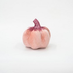 VELVET PUMPKIN PINK, WITH PINK GLITTER, 15cm 600-45587