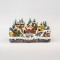 CHRISTMAS VILLAGE, WITH ADAPTOR, 30 LED, MUSIC AND MOVEMENT, 43x20x24cm 600-45618
