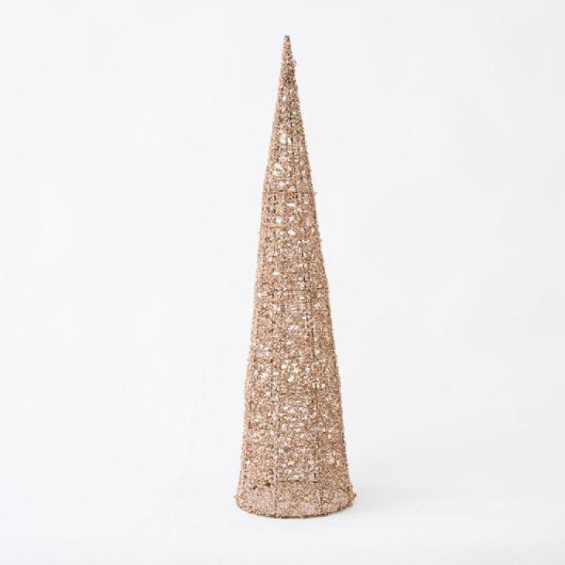 CONE TREE, CHAMPAGNE, 20x80cm 600-45627