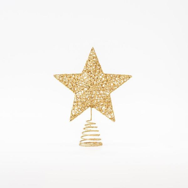 TOP TREE, GOLD, GRID PATTERN, 20x25cm 600-45641