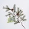 TWIG WITH PINE CONE AND WHITE DECORATIVES, 59cm 600-45680