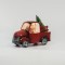 PLASTIC TRUCK, RED, LIGHTED, WITH WATER, BATTERY OPERATED, 1 WARM WHITE LED, 23,9x10,5x19cm 600-45701