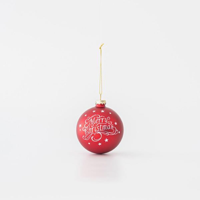 СТЪКЛЕНИ ТОПКИ С НАДПИС MERRY CHRISTMAS