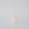 GLASS ANGEL, TRANSPARENT WITH PINK, 15cm 600-45768