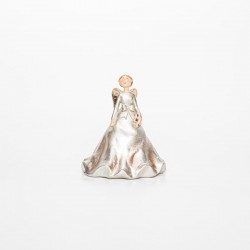 POLYRESIN DECORATIVE, ANGEL, LIGHT GOLD, 9,5x9,5x11,5cm 600-45838