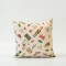 PILLOW  WITH BOWS AND NUTCRACKER 45cm (SINGLE SIDE) 600-45865