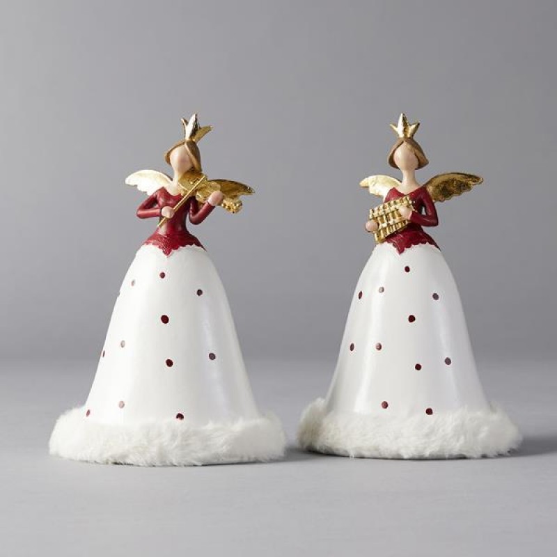 POLYRESIN RED ANGEL, 2 DESIGNS, 11,50x8,5x18cm 600-45879 POLYRESIN RED ANGEL, 2 DESIGNS, 11,50x8,5x18cm 600-45879