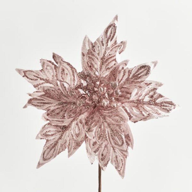 POINSETTIA, PINK, 25cm 600-45940