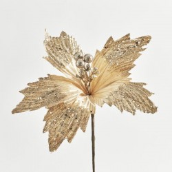 POINSETTIA, CHAMPAGNE, 30cm 600-45945