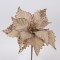 VELVET FLOWER, CHAMPAGNE, 32cm 600-46173