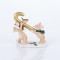 LITTLE MICE, POLYRESIN, WITH GOLD CANDY CANE, 4x10.5x11cm 600-46244