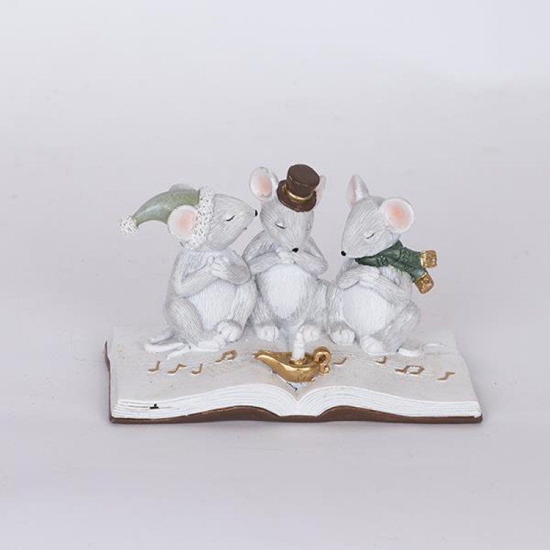 ДЕКОРАТИВНА ФИГУРКА МИШКИ В КНИГА