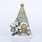 POLYRESIN DECORATIVE MICE, IN TEA CUP, CHAMPAGNE, 7.5x8.5x10cm 600-46259