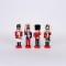 NUTCRACKERS, RED GREEN, SET 4PCS, 12.5cm 600-46353