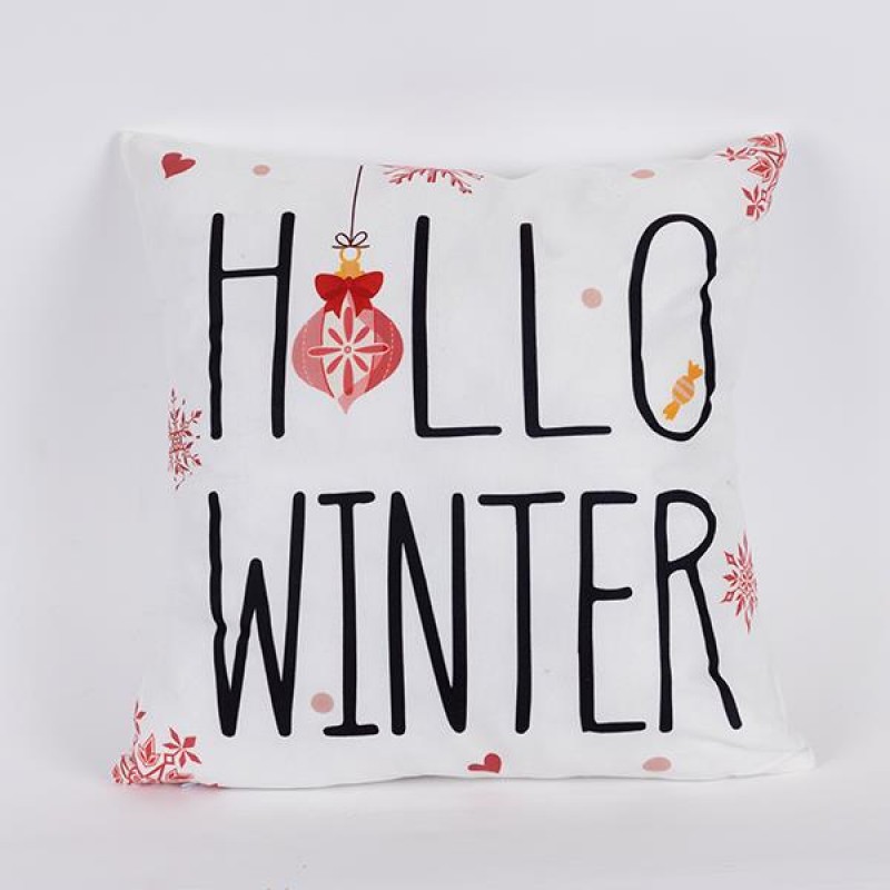 ДЕКОРАТИВНА ВЪЗГЛАВНИЦА HELLO WINTER ДЕКОРАТИВНА ВЪЗГЛАВНИЦА HELLO WINTER