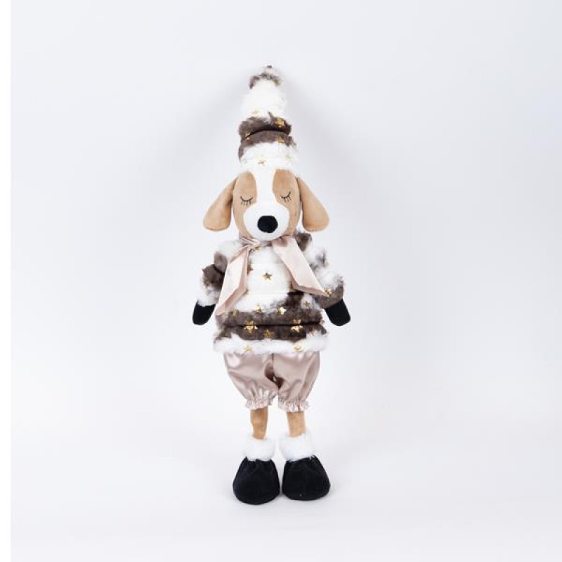 DOG BOY, WITH BROWN CLOTHES, 53cm 600-46422