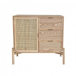 SHELF, WOODEN, BROWN, 86x40x80cm 750-30022
