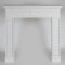 FIREPLACE FRAME, WHITE, WITH DESIGN, 104x17x100cm 750-33513