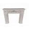 FIREPLACE FRAME,ANTIQUE NATURAL GREY, WITH DESIGN, 120x23x101cm 750-33515