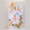 FOLDING SCREEN, BOUQUET OF FLOWERS, CANVAS PRINT,WHITE-PINK-PEACH, 120x2.5x180cm 750-34023