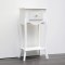CABINET, WOODEN, WHITE, 1 DRAWER WITH DESIGN, 34x28x71cm 750-35518