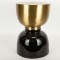 SIDE TABLE, METAL, BLACK-GOLD, 30x30x45cm 750-39535