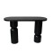 CONSOLE, METAL, BLACK, 120X40X75cm 750-39546