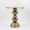 SIDE TABLE, METAL, GOLD, 45X45X50cm 750-39552