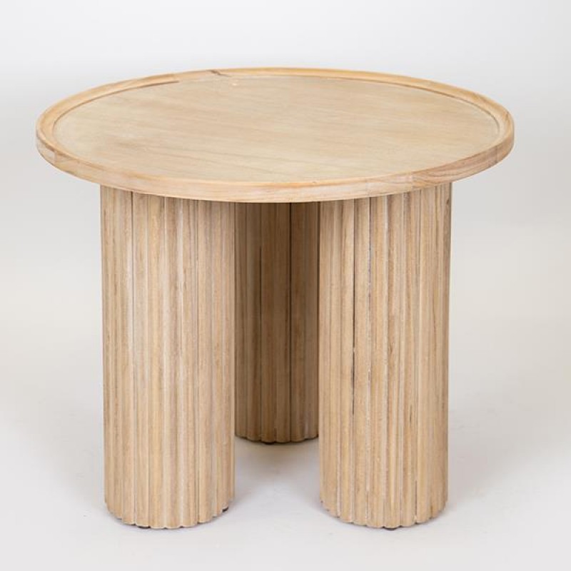 SIDE TABLE, WOODEN, NATURAL COLOR,  59,5x59,5x50,5cm 750-40515