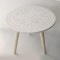 SIDE TABLE, WOODEN, WHITE, 39x39x39cm 750-40517