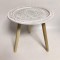 SIDE TABLE, WOODEN, BROWN, 38x38x34cm 750-40521