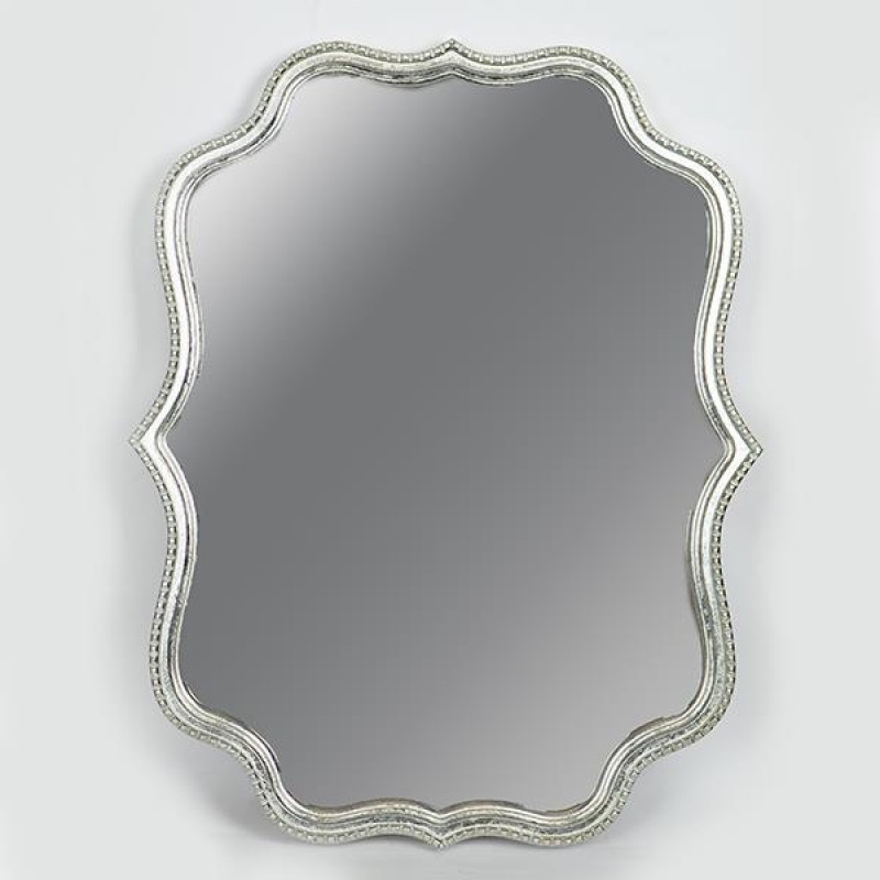 MIRROR, METAL, FRAME, SILVER,  59.5x3.5x76cm 751-11020