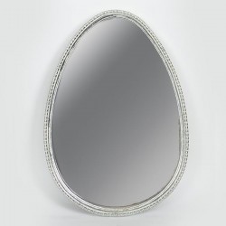 MIRROR, METAL, FRAME, SILVER, 37x3.5x60cm 751-11021 MIRROR, METAL, FRAME, SILVER, 37x3.5x60cm 751-11021