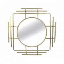 MIRROR, METAL, GOLD, 84x4x84cm 751-11050 MIRROR, METAL, GOLD, 84x4x84cm 751-11050