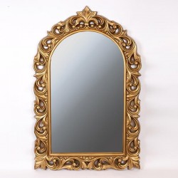WALL MIRROR, PU, SILVER, 76x4x116cm 751-12023 WALL MIRROR, PU, SILVER, 76x4x116cm 751-12023