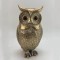 TABLE DECORATIVE, OWL, GOLD, 11x10x20cm 752-11527