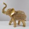 TABLE DECORATIVE, ELEPHANT, GOLD, 23.5x9.5x23cm 752-11532