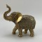 TABLE DECORATIVE, ELEPHANT, GOLD, 14x6x14cm 752-11534