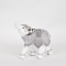 TABLE DECORATIVE, ELEPHANT, WHITE, SILVER, 25.5x10.5x27.5cm 752-11545