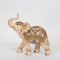 TABLE DECORATIVE, ELEPHANT, LIGHT BROWN-GOLD, 31x12x30cm 752-11560