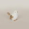 TABLE  DECORATION,  POLYRESIN,  BIRD,  WHITE-GOLD, 5.4x9x6.8cm 752-11597