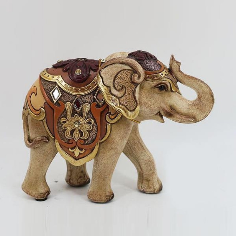 ДЕКОРАТИВНА ФИГУРКА СЛОН КАФЯВО И БЕЖОВО 15X5X11.5CM ДЕКОРАТИВНА ФИГУРКА СЛОН КАФЯВО И БЕЖОВО 15X5X11.5CM