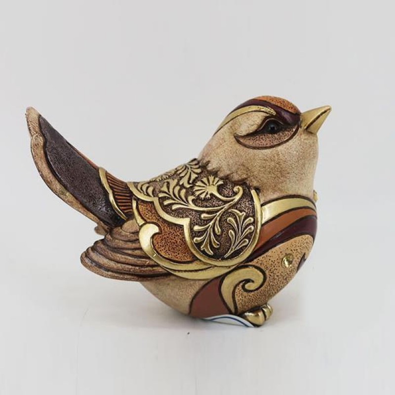 ДЕКОРАТИВНА ФИГУРКА ВРАБЧЕ КАФЯВО И БЕЖОВО 13.5X8X11CM ДЕКОРАТИВНА ФИГУРКА ВРАБЧЕ КАФЯВО И БЕЖОВО 13.5X8X11CM